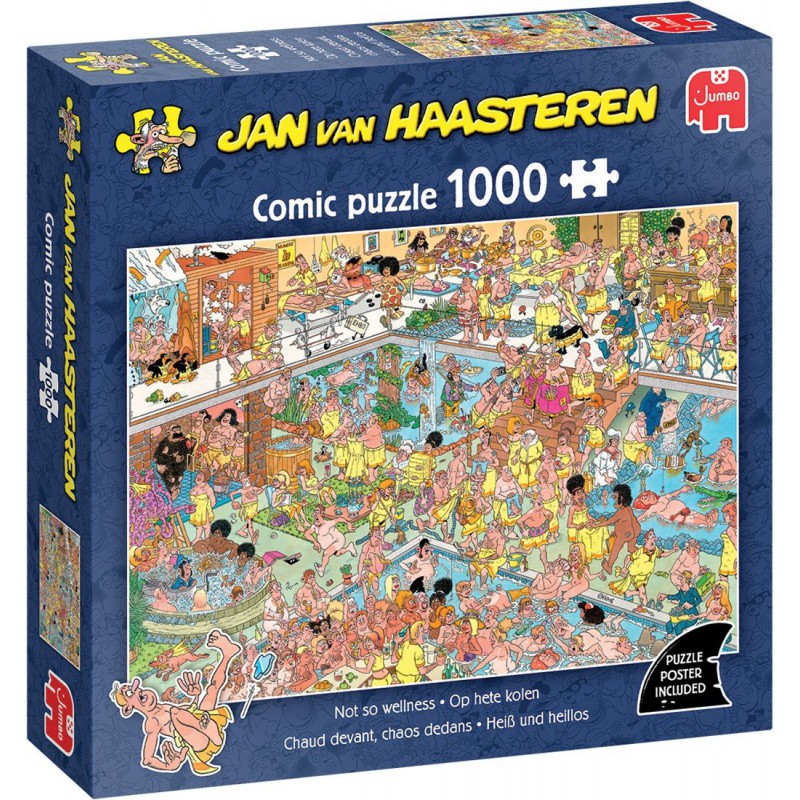 Jan van Haasteren Op hete kolen, 1000stukjes Jumbo