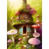 Mushroom house 1000 stukjes Alipson puzzel