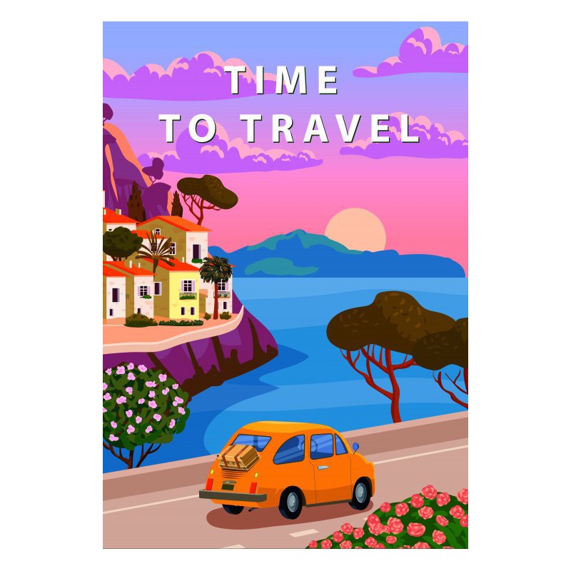 Time to travel 1000 stukjes Alipson puzzel