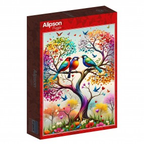 Rainbow tree, 500 stukjes Alipson puzzel
