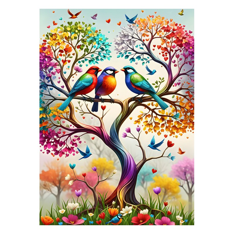 Rainbow tree, 500 stukjes Alipson puzzel