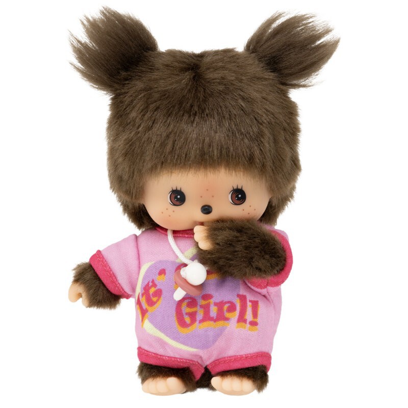 Monchhichi, Bebichhichi romper - It's a girl (16cm)
