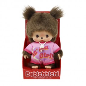 Monchhichi, Bebichhichi romper - It's a girl (16cm)