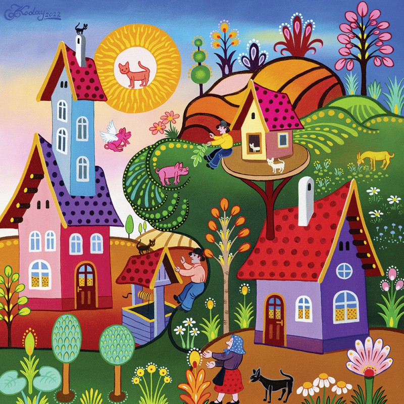 Cat sun, 1000 stukjes Alipson puzzel