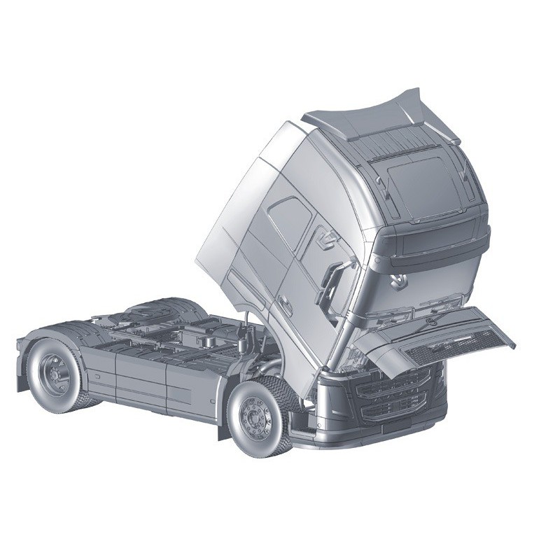 Volvo FH4 Globetrotter XL, 1:24, Italeri