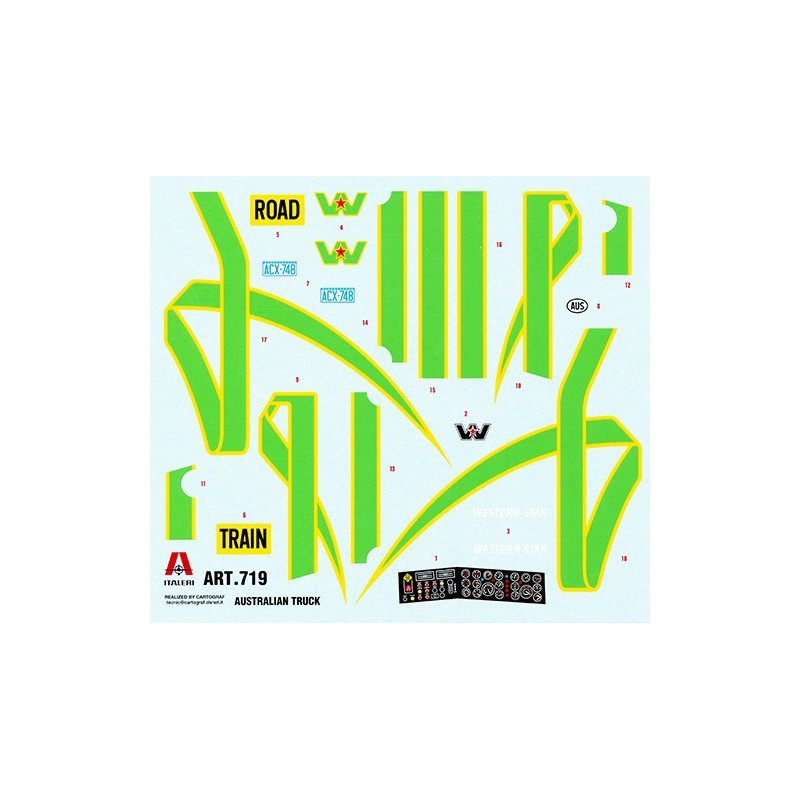 Australian Truck, 1:24, Italeri