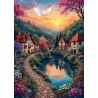 The Village by the Lake 500 stukjes Alipson puzzel
