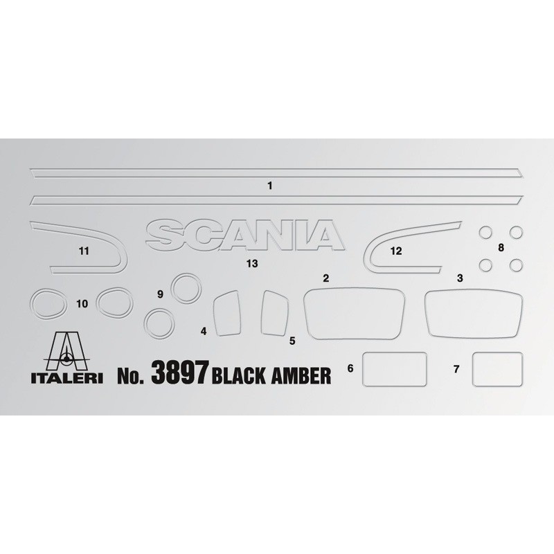 Scania R730 "Black Amber", 1:24, Italeri