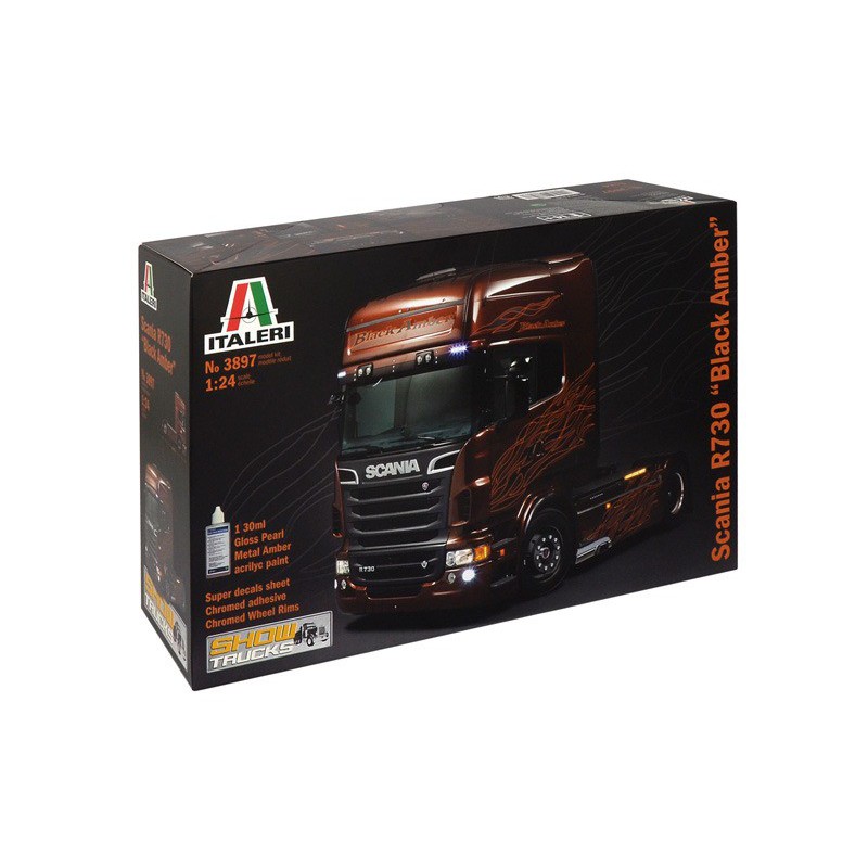 Scania R730 "Black Amber", 1:24, Italeri