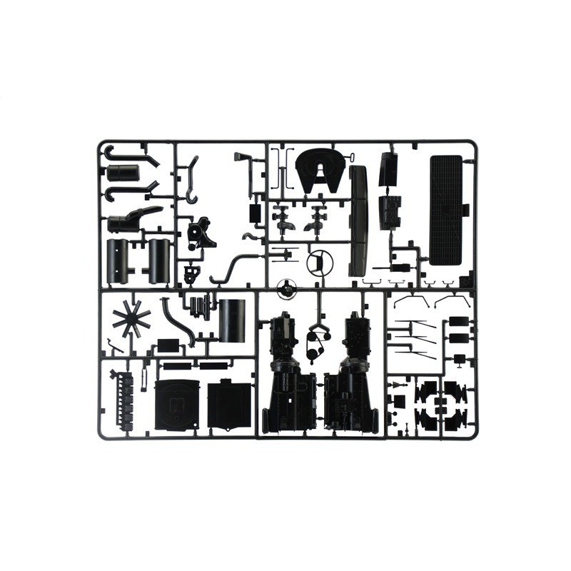Volvo F12 Intercooler low roof, 1:24, Italeri