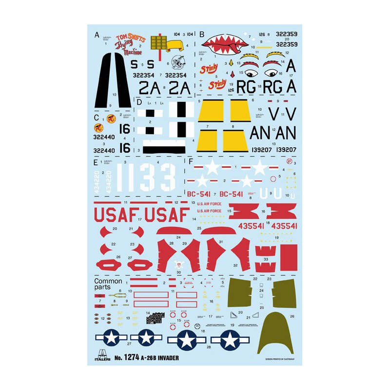 A-26 A/B Invader 1:72, Italeri