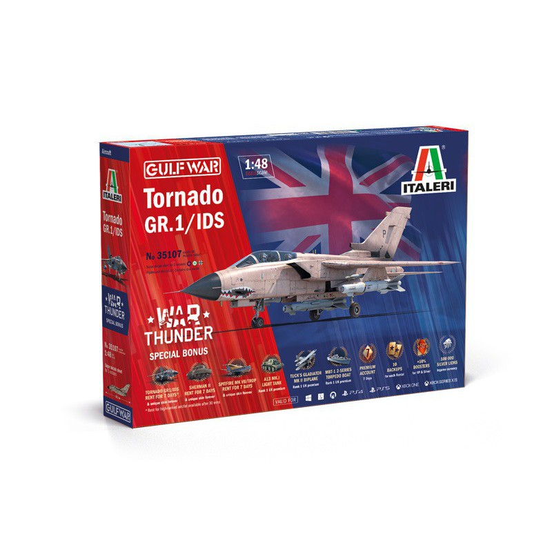 Tornado GR.1/IDS (war thunder) 1:48, Italeri