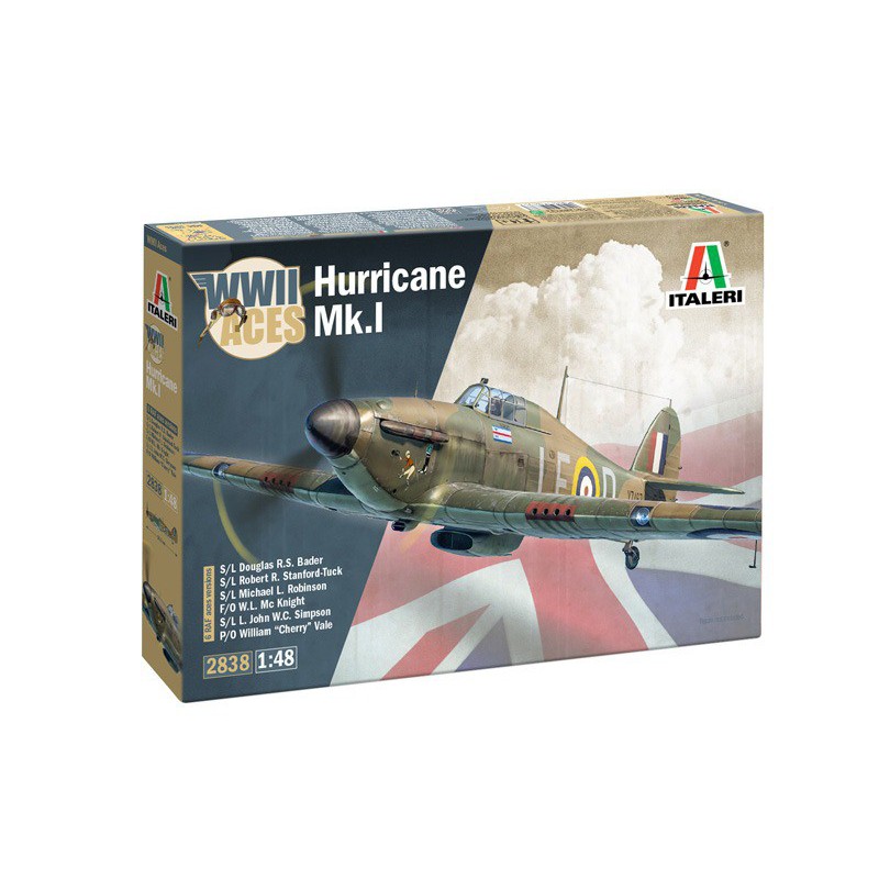 Hurricane MK.1 Aces 1:48, Italeri