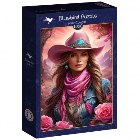 Pink Cowgirl, Bluebird Puzzle 1000stukjes