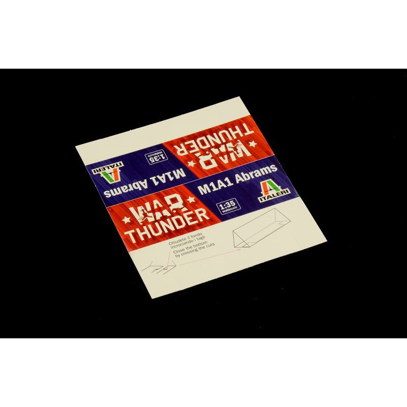 M1A1 Abrams (war thunder) 1:35, Italeri