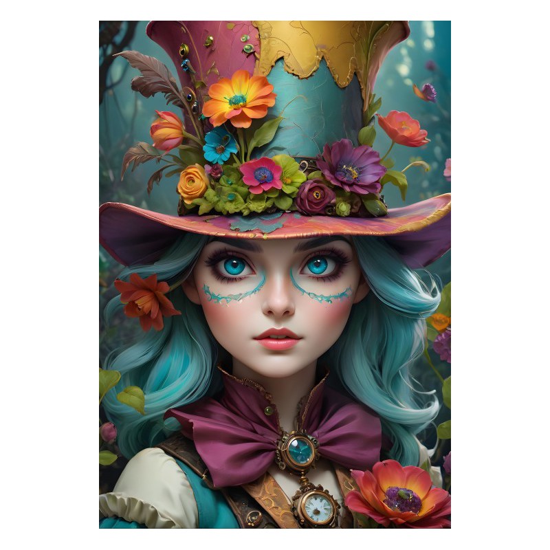 Lady with a Hat Bluebird Puzzle 1000stukjes
