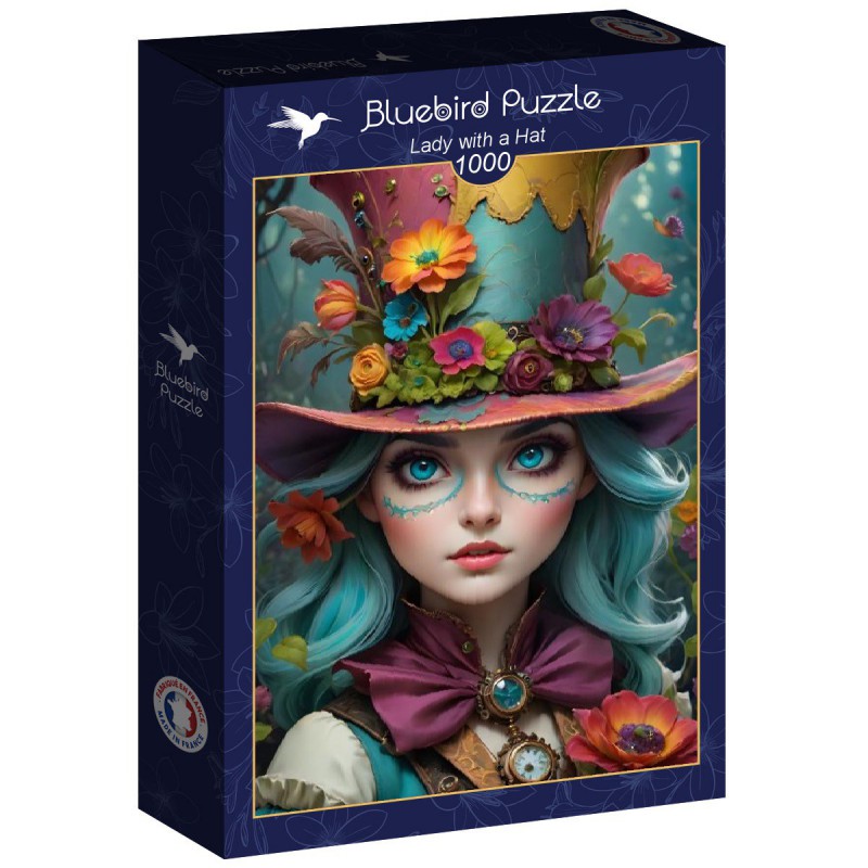 Lady with a Hat, Bluebird Puzzle 1000stukjes