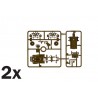 2x M3A1 Half Track 1:72, Italeri