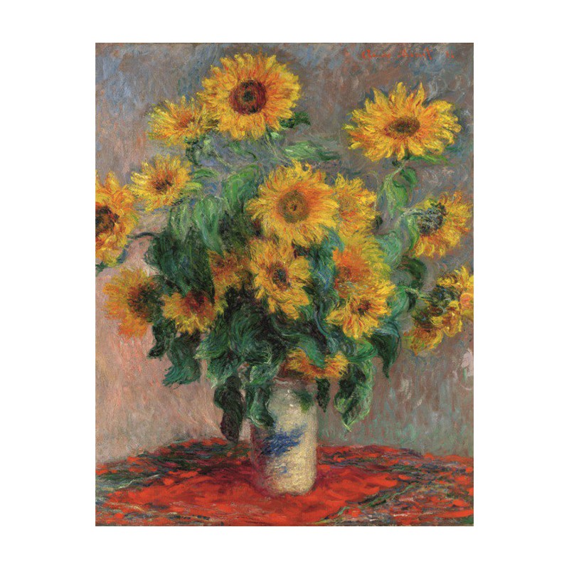 Claude Monet - Bouquet of Sunflowers D-Toys 1000stukjes