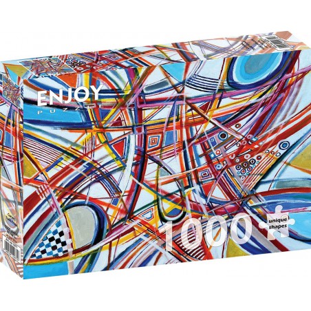 Curves, Enjoy Puzzle 1000stukjes Curves, Enjoy Puzzle 1000stukjes