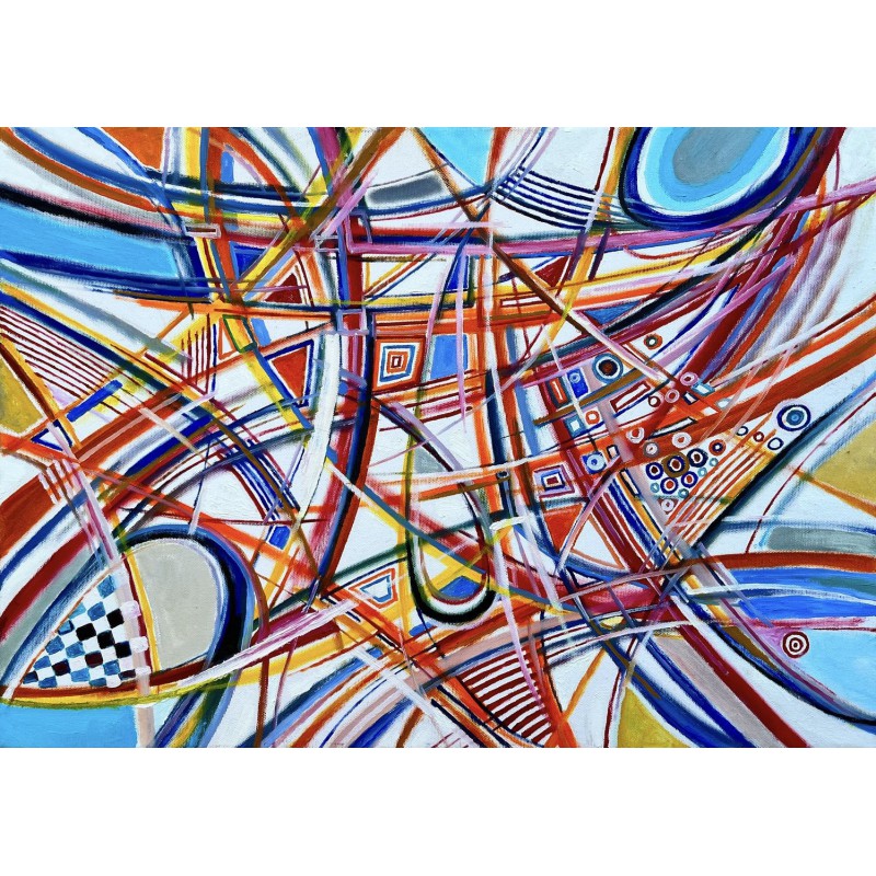 Curves Enjoy Puzzle 1000stukjes  Afm. 48x68cm