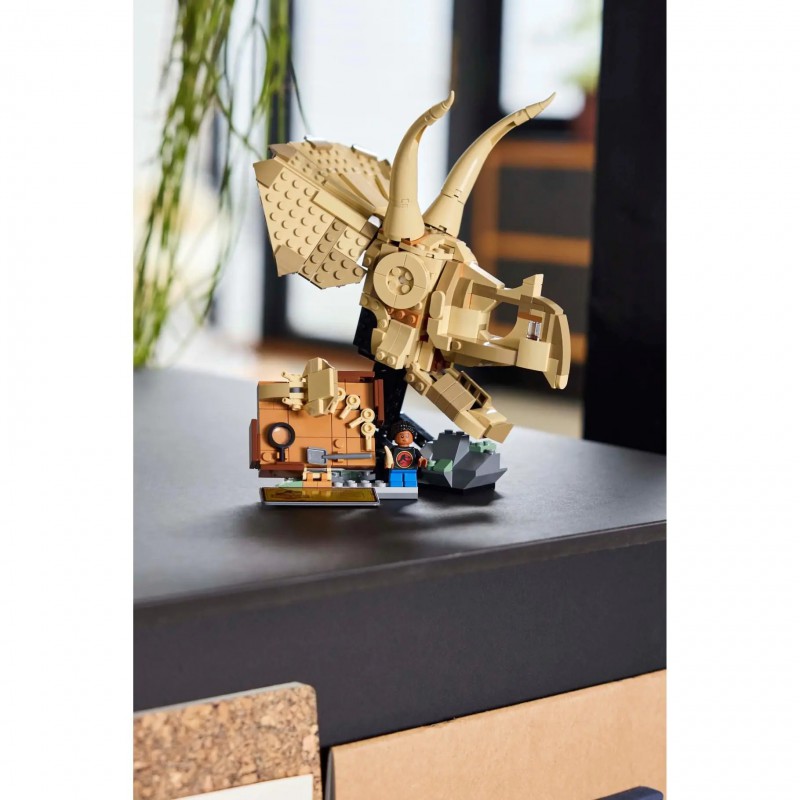 LEGO JURASSIC WORLD - 76969 Dinosaurusfossielen: Triceratops schedel