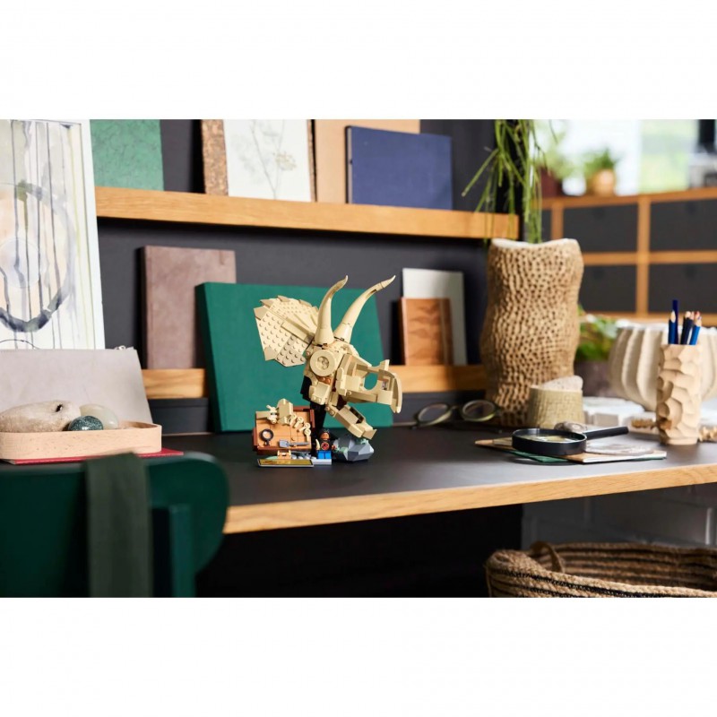 LEGO JURASSIC WORLD - 76969 Dinosaurusfossielen: Triceratops schedel