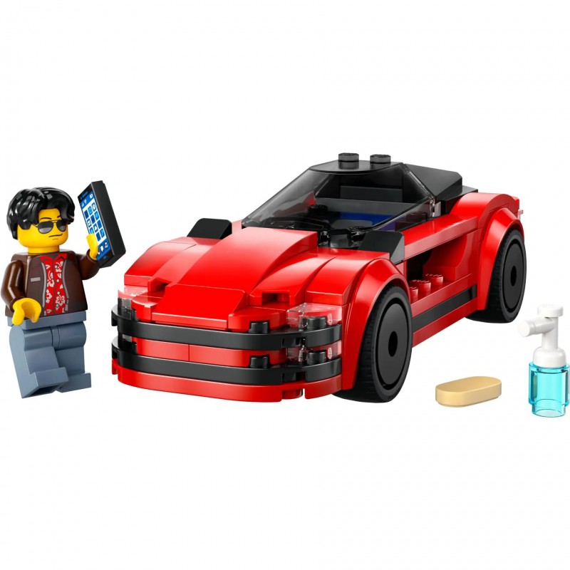 LEGO City - 60448 Great Vehicles: Rode sportwagen
