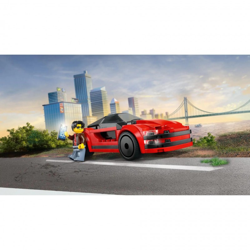 LEGO City - 60448 Great Vehicles: Rode sportwagen