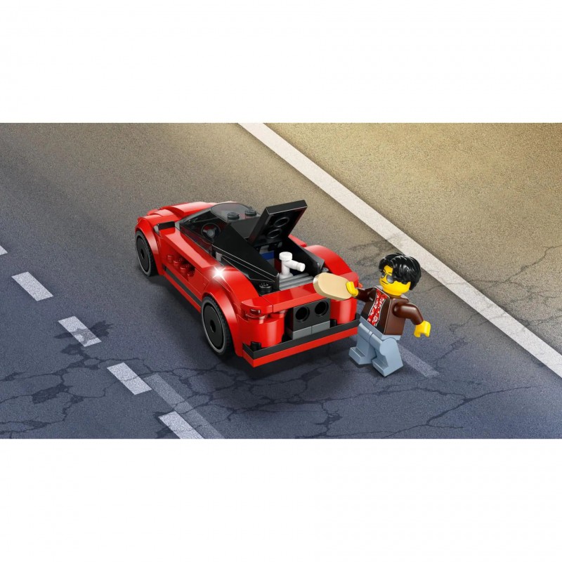 LEGO City - 60448 Great Vehicles: Rode sportwagen