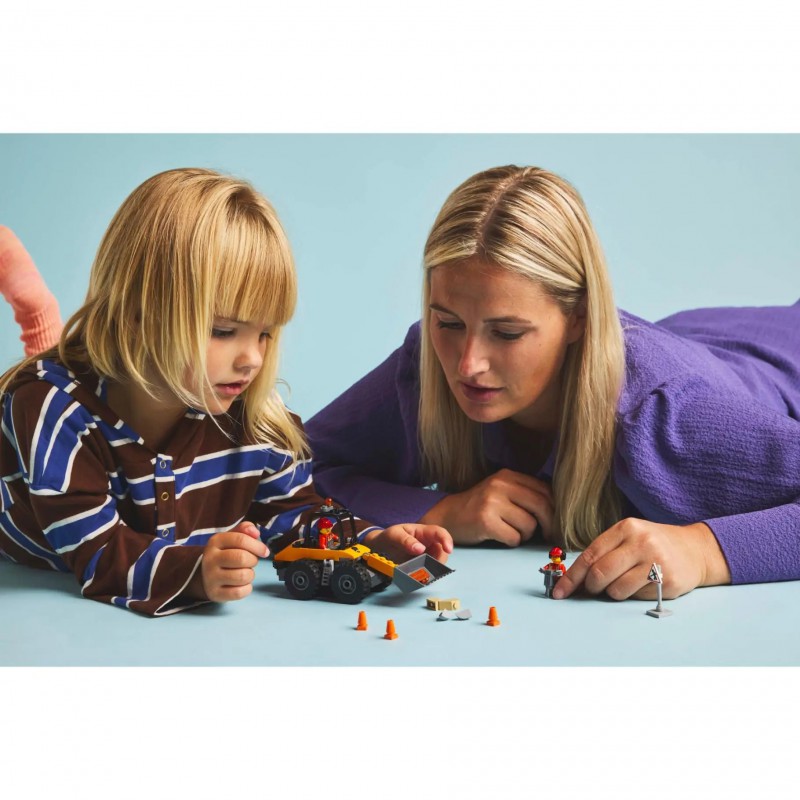 LEGO City - 60450 Great Vehicles: Gele wiellader