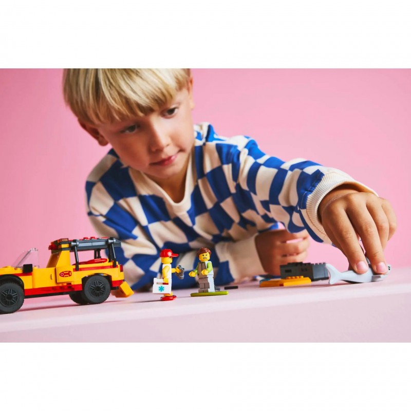 LEGO City - 60453 Great Vehicles: Strandwacht reddingstruck