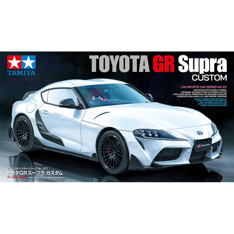 Toyota GR Supra Custom 1:24, Tamiya