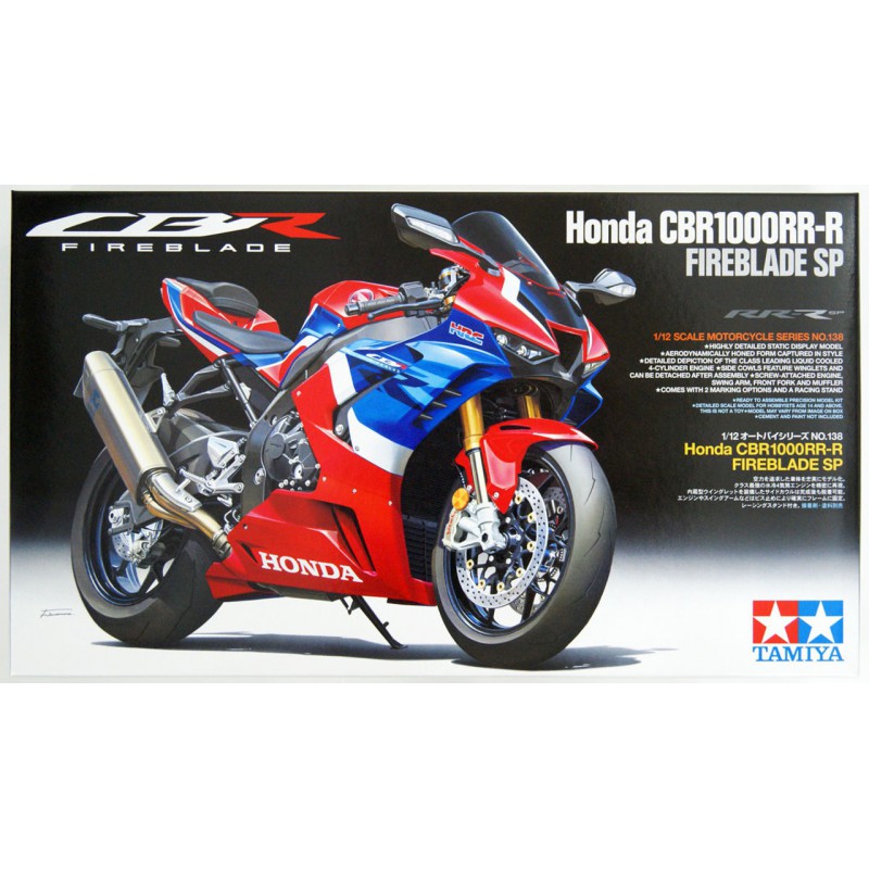 Honda CBR 1000RR-R Fireblade SP 1:12, Tamiya