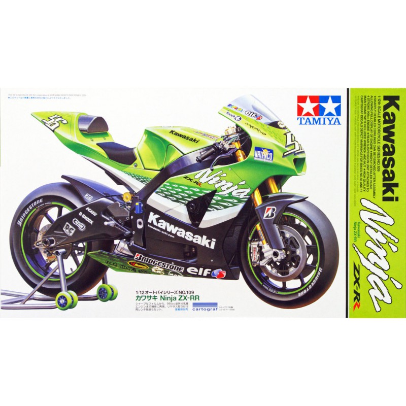 Kawasaki Ninja ZX-RR 1:12, Tamiya