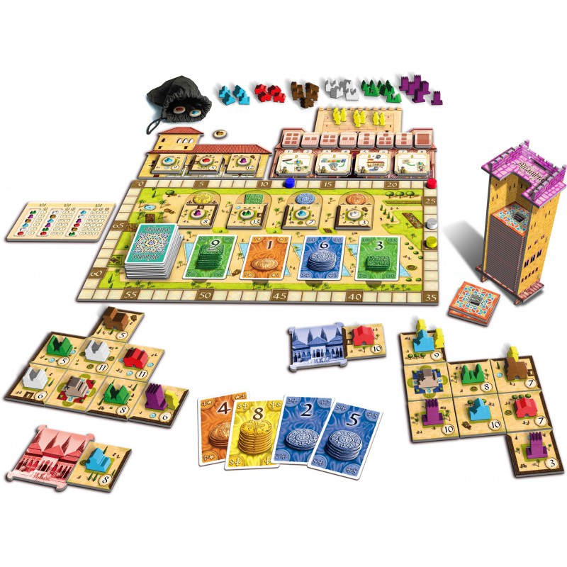 White Goblin Games Alhambra Het Rode Paleis