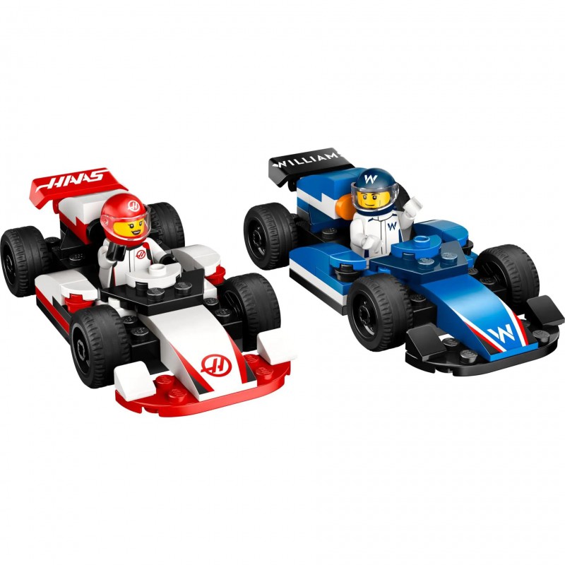 LEGO City - 60464 Formula 1: Williams Racing en Haas F1 racewagens