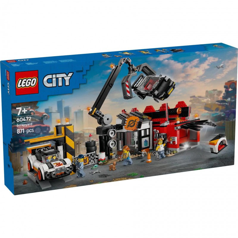 LEGO City - 60472 Schroothoop met auto's