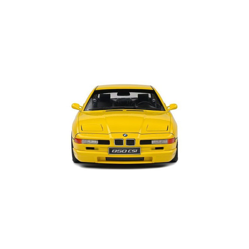 BMW 850 (E31) CSI '90 (geel) - 1:18 - Solido