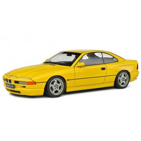 BMW 850 (E31) CSI '90 (geel) - 1:18 - Solido