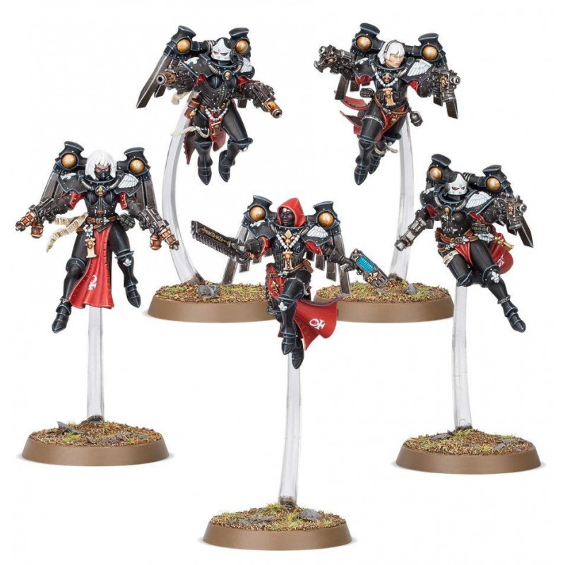 Adepta Sororitas: Seraphim Squad (Zephyrim), Warhammer 40.000