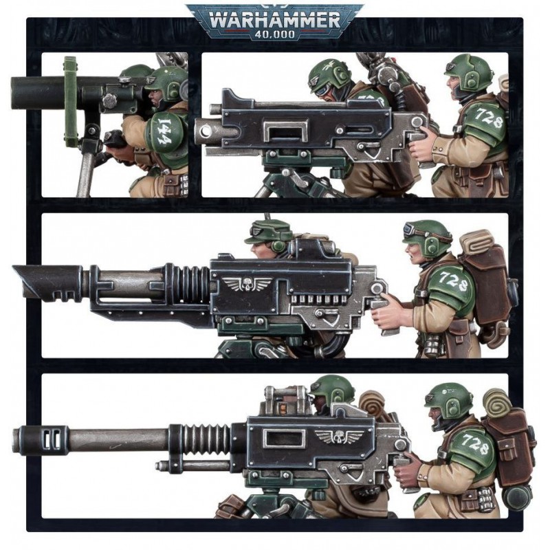 Astra Militarum: Heavy weapons squad, Warhammer 40.000