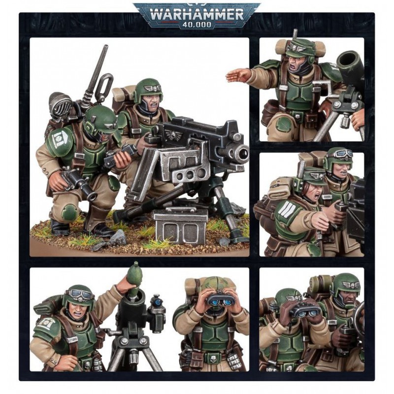 Astra Militarum: Heavy weapons squad, Warhammer 40.000