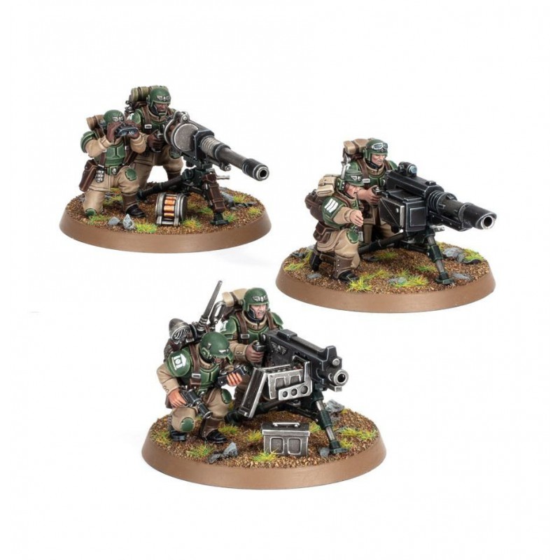 Astra Militarum: Heavy weapons squad, Warhammer 40.000