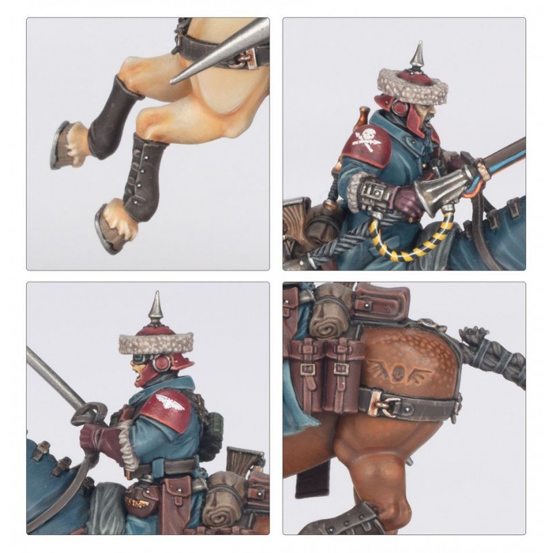 Astra Militarum: Attilan rough riders, Warhammer 40.000