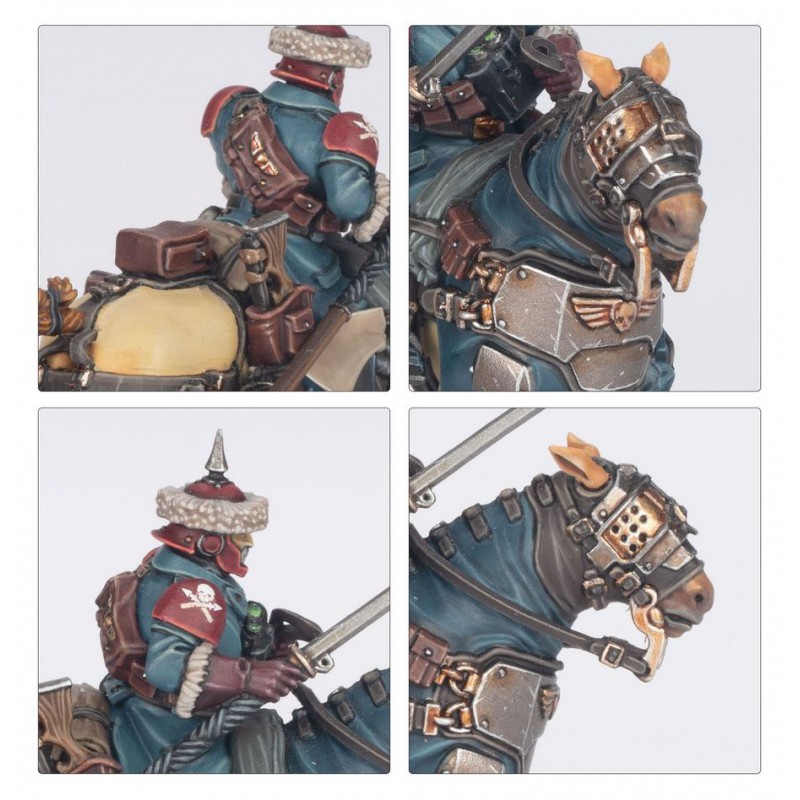 Astra Militarum: Attilan rough riders, Warhammer 40.000