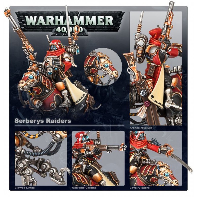 Adeptus Mechanicus: Serberys Raiders (Sulphurhounds), Warhammer 40.000