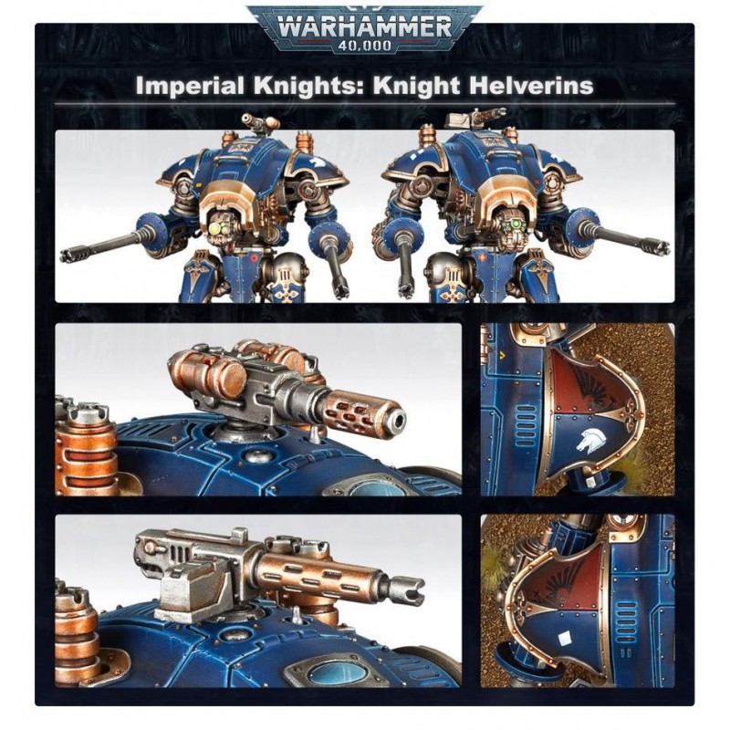 Imperial Knights: Knight Armigers, Warhammer 40.000