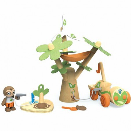 Tree Planting E-car, Green Planet Hape