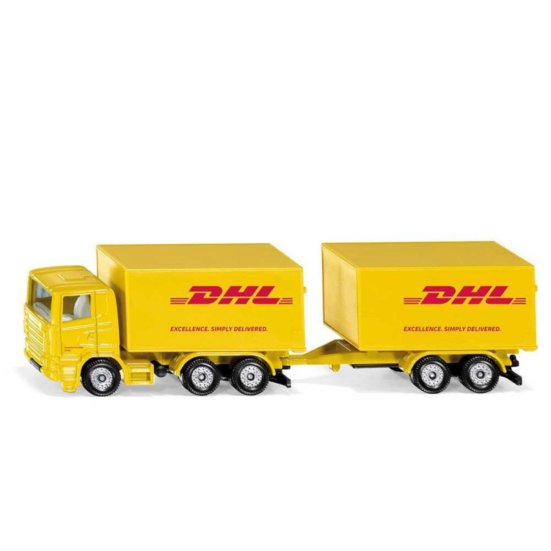 Siku 1694 - Vrachtwagen met DHL aanhanger